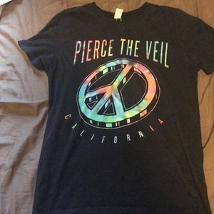 Pierce the Veil hot topic shirt